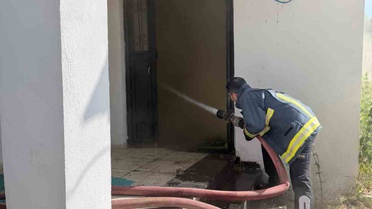 Çaldıran'da Kur'an Kursunda Yangın