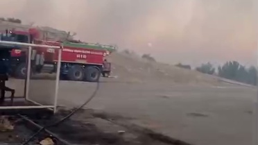 Adıyaman’daki orman yangınına havadan ve karadan müdahale sürüyor