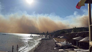 Çanakkale'de Yangın Ormana Sıçradı