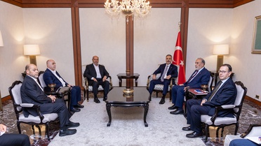 Ankara'da kritik Filistin zirvesi: Hakan Fidan Hamas heyetini kabul etti