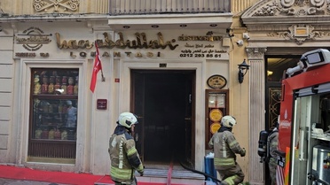 İstiklal Caddesi'nde Restoran Yangını