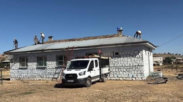 Çermik'te Okul Tadilat Çalışmaları Başladı