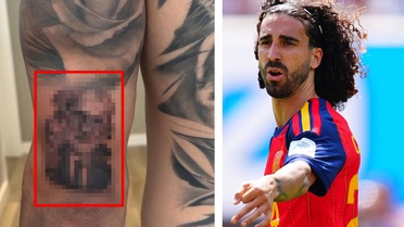 Cucurella sözünü tuttu! İşte tüm dünyanın merakla beklediği o dövme