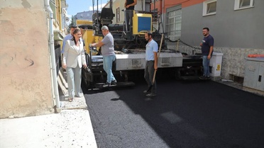 Edirne'de Üstyapı Çalışmaları Devam Ediyor