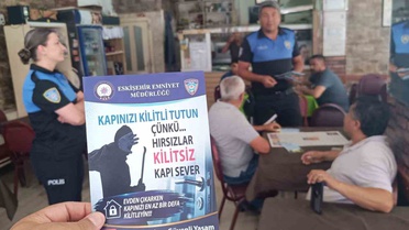 Eskişehir'de Hırsızlık ve Dolandırıcılık İçin Bilgilendirme