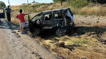 Vezirköprü'de Trafik Kazası: 5 Yaralı