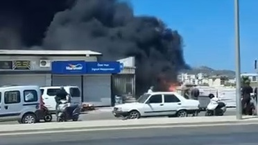 Gazipaşa'da Yangın, 3 Kişi Hastaneye Kaldırıldı
