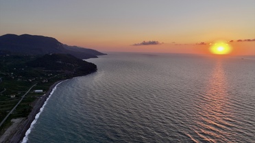 Cide'de Eşsiz Gün Batımı