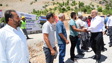 Malatya’da 207 adet sulama havuzunun inşaatı devam ediyor