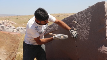 Kayseri'de Taş Ustalığı Geleneği Sürüyor