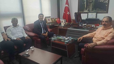 MTSO Başkan Adayı Boyraz'dan MESOB Ziyareti