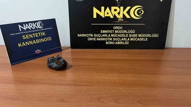 Ordu'da Uyuşturucu Operasyonu: 1 Tutuklama