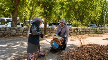 Park Bahçeler Müdürlüğü’nden Karacabey genelinde yoğun mesai