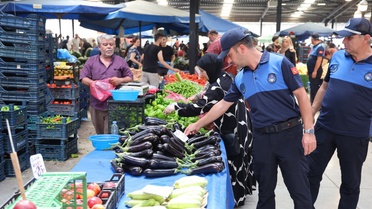 Pazarlarda tartı ve tezgahlar mercek altında