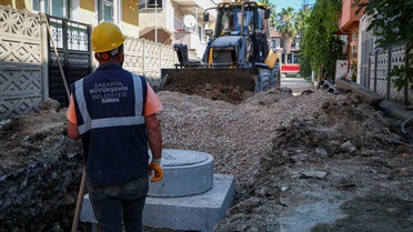 SASKİ, o mahallenin yağmur suyu altyapısını güçlendiriyor