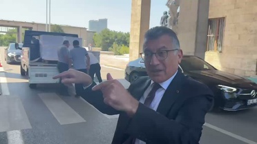 TBMM'de 'çerçeve yasa' toplantısı... AK Parti Genel Başkan Vekili Ala ve AK Parti Sözcüsü Çelik, TBMM Başkanı Kurtulmuş'u ziyaret etti