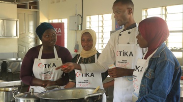 TİKA'dan Uganda'da Aşçılık Atölyesi