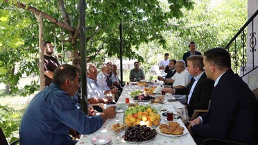 Vali Aydoğdu Ortayurt Köyü'nü Ziyaret Etti