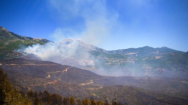 Alanya'da Yangınla Mücadele Devam Ediyor