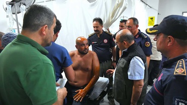 Balıkesir'deki Yangında 5 Yaralı