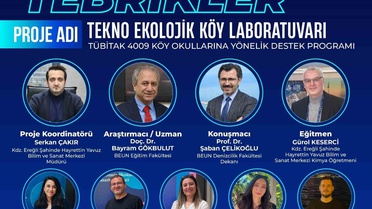 BEUN'dan Köy Okullarına Destek Projesi