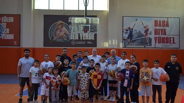 Kaymakam Koşansu Spor Okullarını Ziyaret Etti