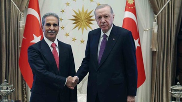 Cumhurbaşkanı Erdoğan Irak Yüksek Yargı Konseyi Başkanı Zeydan’ı kabul etti