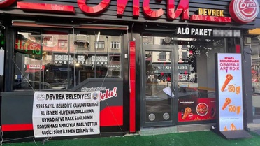 Devrek’te kurallara uymayan iş yeri mühürlendi