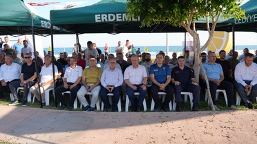 Erdemli'de Okuma Merkezi Temeli Atıldı