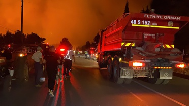 Fethiye'de Orman Yangını: Ekipler Müdahalede