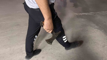 Adıyaman'da acil servis önünde baltalı dehşet