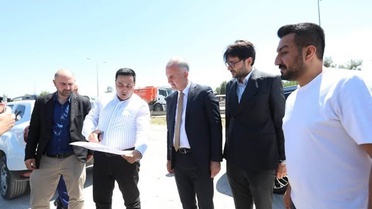 İnegöl Belediyesi asfaltlama çalışmasına devam ediyor