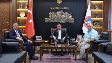 Yerel Medyadan Kayseri Valisi'ne Ziyaret