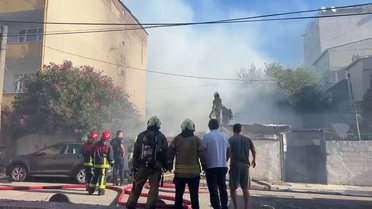 Küçükçekmece'de Gecekondu Yangını