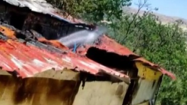 Malatya'da Tavuk Çiftliğinde Yangın