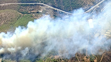 Mersin'de Orman Yangınına Müdahale