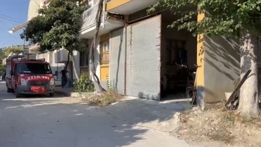 Osmaniye’de odunluk yangını eve sıçramadan söndürüldü