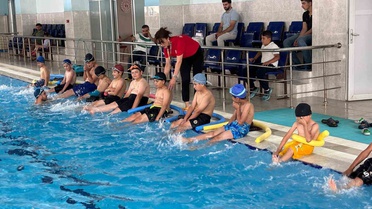 Patnos'ta Yüzme Eğitimi Devam Ediyor