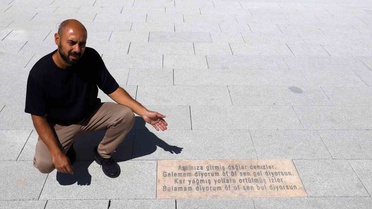 Türkiye’de bir ilk oldu, Sivas’ta kaldırımlar dile geldi