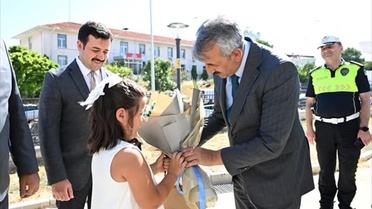 Vali Sezer Enez Kaymakamı Fırat'ı Ziyaret Etti
