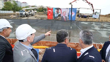 Akçaabat otogarının temeli atıldı