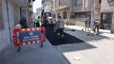 Mersin'de Yol Çalışmaları Devam Ediyor