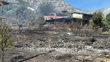 Akseki'de Orman Yangını Kontrol Altına Alındı