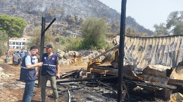 Yangınlar Kontrol Altında, Hasar Tespiti Başladı