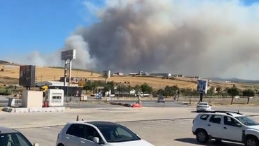 Susurluk'ta Orman Yangınına 196 Personel Müdehale Ediyor
