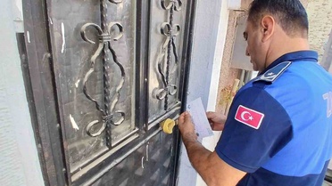 Battalgazi’de kumar oynatılan iş yerlerine mühürleme işlemi