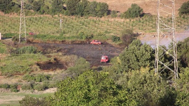 Bayramiç'te Tarım Arazisinde Yangın Kontrol Altına Alındı