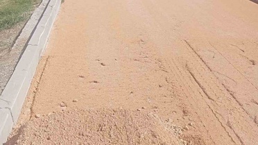 Hamitler Kent Mezarlığı’ndaki ara yollara soğuk asfalt atılıyor