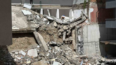 Kağıthane’de yıkım paniği: Apartman sakini: 'Deprem oluyor sandık'