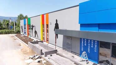 Kartepe’deki Acısu Spor Kompleksi inşaatı hızla ilerliyor